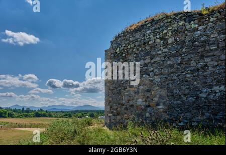 Castle Roy, Nethy Bridge, Scotland. 11th century fortress built by Clan ...