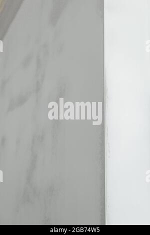 putty of walls repair in the apartment Stock Photo