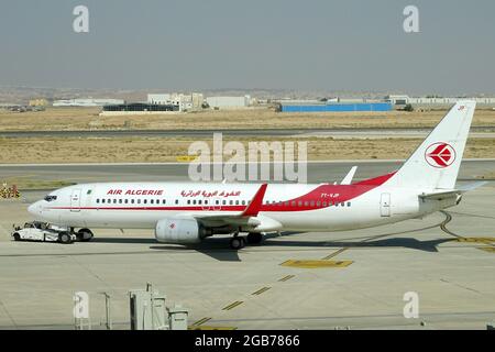 Air Algérie (is the national airline of Algeria), Boeing 737-800 airplane Stock Photo