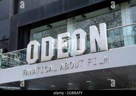 Odeon cinema, Leicester Square, London, England, UK Stock Photo