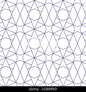 Mashrabiya texture design. Arabic vector pattern ideal for design background, web page background, surface textures. Seamless islamic mashrabiya pattern Stock Vector