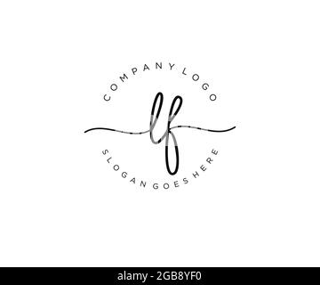 YL Feminine logo beauty monogram and elegant logo design, handwriting logo  of initial signature, wedding, fashion, floral and botanical with creative  Stock Vector Image & Art - Alamy