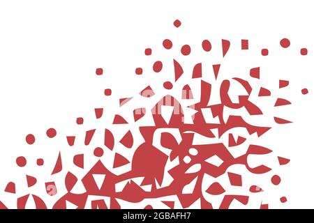 Black and white background. Abstract vector. Dynamic geometry design. 2D rendering digital illustration. Stock Vector