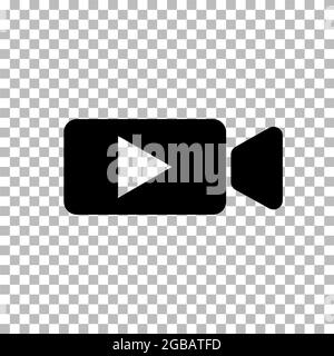 flat video icon png