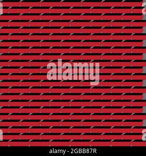 red dark brick illustration pattern. the pattern can be used for a backdrop, book, magazines, web, and more Stock Vector