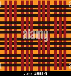 colorful woven with box pattern. the pattern can be used for a backdrop, book, magazines, web, etc Stock Vector