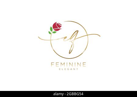 EQ Feminine logo beauty monogram and elegant logo design, handwriting ...