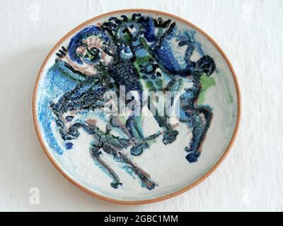 creative clay ceramic art ,shapes, forms, pieces Stock Photo