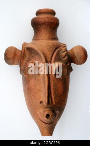 creative clay ceramic art ,shapes, forms, pieces Stock Photo