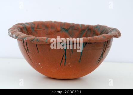 creative clay ceramic art ,shapes, forms, pieces Stock Photo