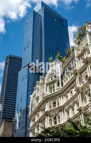 Gilsey House at 1200 Broadway on West 29th Street and the Virgin Hotel, NYC, USA Stock Photo