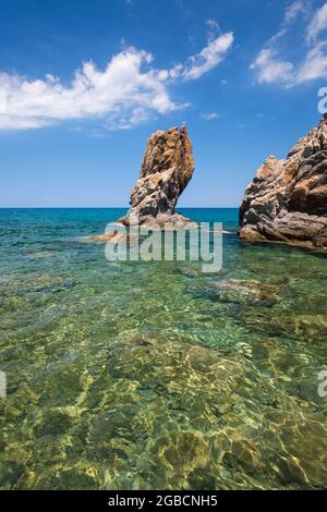 calm and rough north sea Stock Photo - Alamy