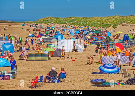 Brancaster Beach, Norfolk, England, UK. Stock Photo