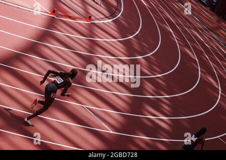 Tokyo, Japan. 3rd Aug, 2021. General view Athletics : during the Tokyo 2020 Olympic Games at the National Stadium in Tokyo, Japan . Credit: YUTAKA/AFLO SPORT/Alamy Live News Stock Photo