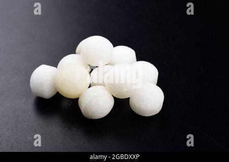 Studio shot of a package of moth balls Stock Photo - Alamy