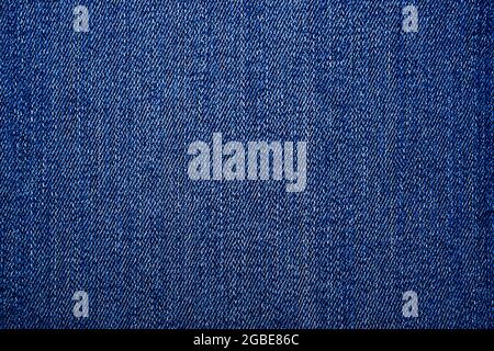 Dark Blue Denim Texture Background Stock Photo