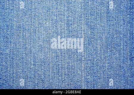 Top View Of Denim Jeans Texture Stock Photo