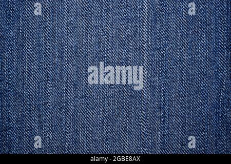 Top View Of Denim Jeans Texture, Jeans Textile Detail Stock Photo