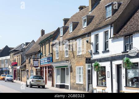 High Street, Ramsey, Cambridgeshire, England, United Kingdom Stock Photo