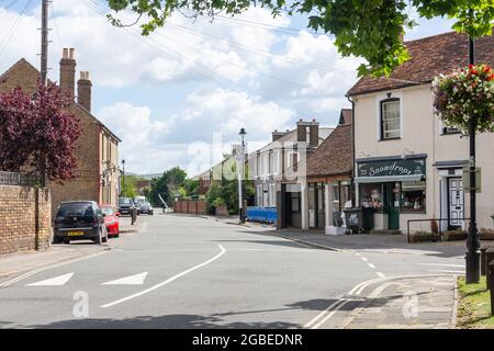 High Street, Stanwell Village, Stanwell, Surrey, England, United Kingdom Stock Photo