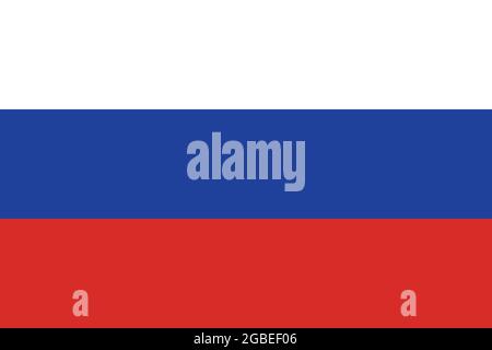 Russland Flagge - Russia Flag Sticker