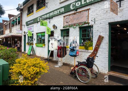 Tea shop with gifts and homewares,Montville Queensland Australia. Stock Photo