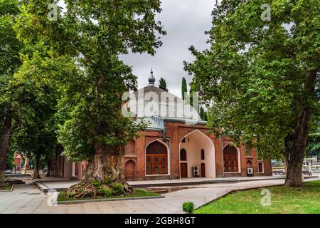 Shah Abbas old mosque in Ganja city built in 1601 Stock Photo
