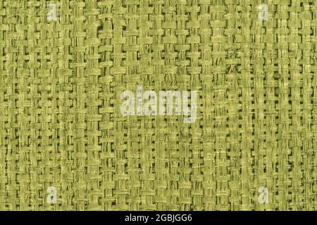 Hessian Sackcloth Canvas Woven Texture Pattern Background in Light Green or Teal Color Stock Photo