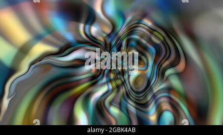 Abstract fantasy dark background with lines and glow. Stock Photo