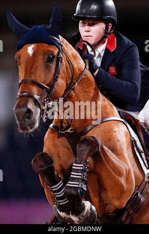 Harry CHARLES riding ROMEO 88, Equestrian, Jumping Team Qualifier ...
