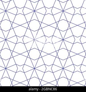 Mashrabiya texture design. Arabic vector pattern ideal for design background, web page background, surface textures. Seamless islamic mashrabiya pattern Stock Vector