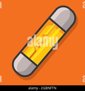 fuse electronic device isolated cartoon vector illustration in flat style Stock Vector