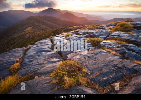 Limestone karst, Mount Arthur, Kahurangi National Park, New Zealand Stock Photo