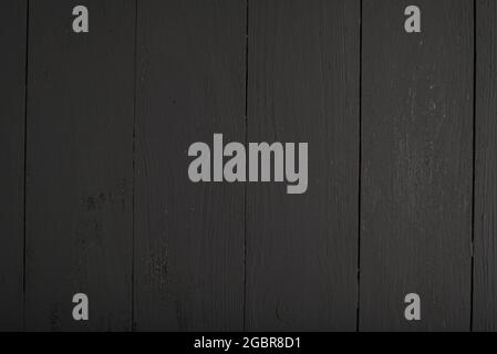 Black textured wood rich background Stock Photo