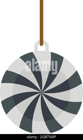Relaxation pendulum icon. Flat illustration of relaxation pendulum vector icon isolated on white background Stock Vector