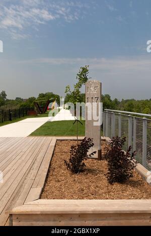 St. Thomas Elevated Park. St. Thomas Ontario Canada Stock Photo