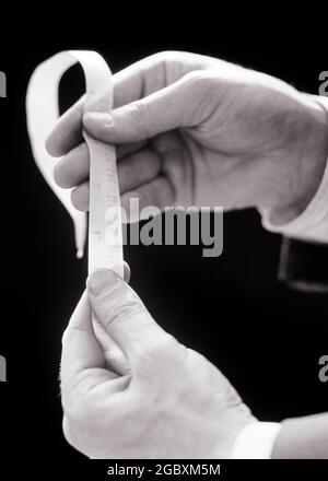 old fashion ticker tape Stock Photo - Alamy