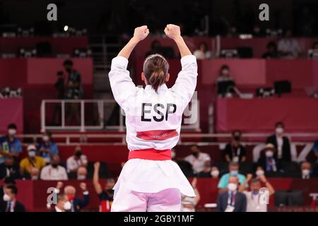 AUG 5, 2021 - TOKYO, JAPAN: Sandra SANCHEZ of Spain competes in the
