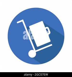 Vector Graphic of Luggage - Flat Style - simple illustration. Editable stroke. Design template vector.outline style design.Vector graphic illustration Stock Vector