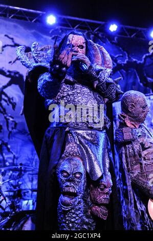 Lordi Performing at The Diamond Lounge Doncaster Stock Photo