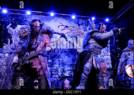 Lordi Performing at The Diamond Lounge Doncaster Stock Photo