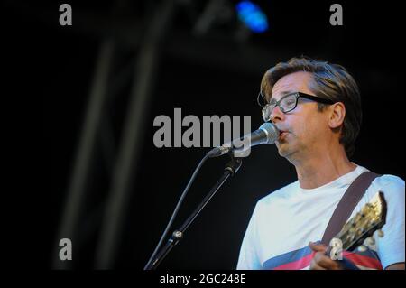 Nik Heywood Performing at Lets Rock Leeds 80s Stock Photo