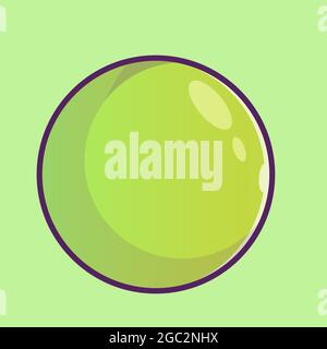Melon illustration. Cartoon icon style Stock Vector