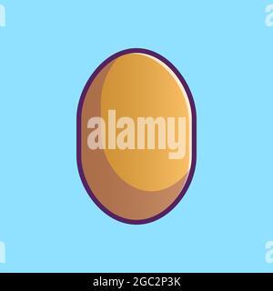 Kiwi illustration. Cartoon icon style Stock Vector