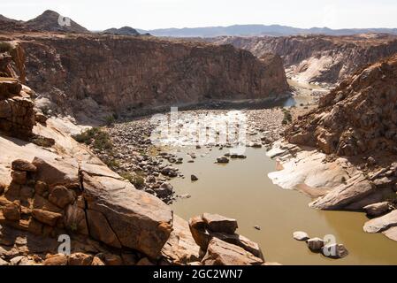 Orange River gorge, Augrabies Falls National Park, South Africa Stock Photo