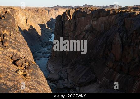 Orange River gorge, Augrabies Falls National Park, South Africa Stock Photo