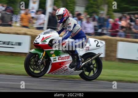 Honda RS250, The Maestros - Motorsport's Great All-Rounders, Goodwood Festival of Speed, Goodwood House, Chichester, West Sussex, England, July 2021. Stock Photo