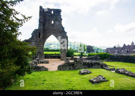 Talley Abbey (Welsh: Abaty Talyllychau) Stock Photo