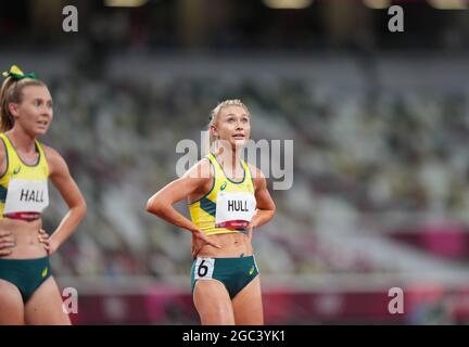 Tokyo, Japan. 06th Aug, 2021. 6th August 2021; Olympic Stadium, Tokyo, Japan: Tokyo 2020 Olympic summer games day 14; Womens 1500m final: HULL Jessica of Australia as she finiished 11th Credit: Action Plus Sports Images/Alamy Live News