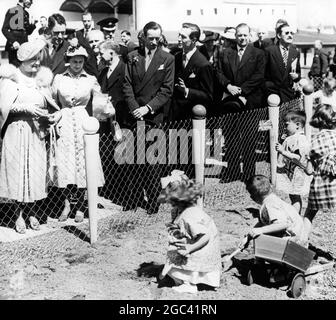 THE PRINCESS ROYAL IN NORTHERN IRELAND - Officers being presented to ...